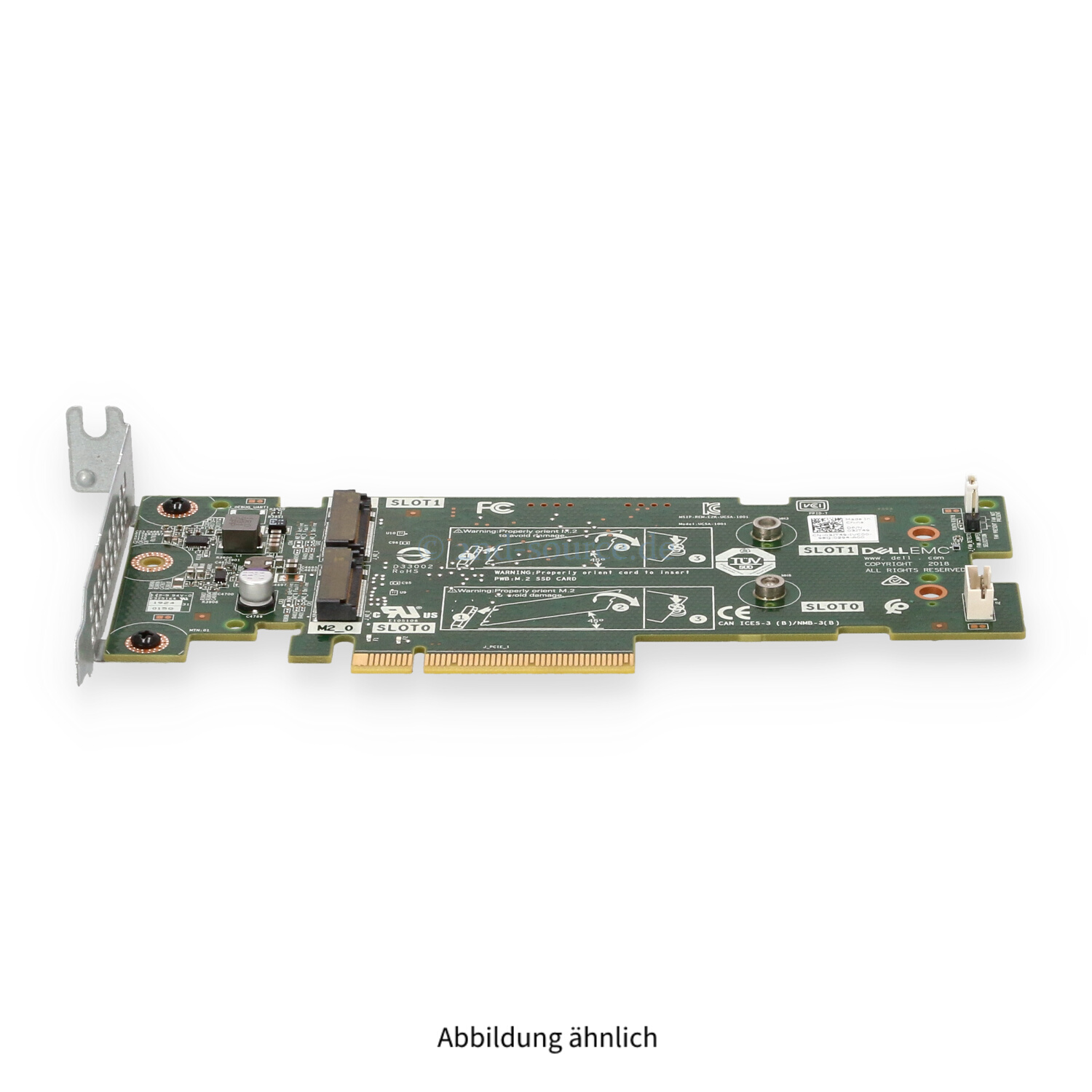 Dell BOSS M.2 Solid State Storage Adapter PCIe Low Profile 3JT49 03JT49