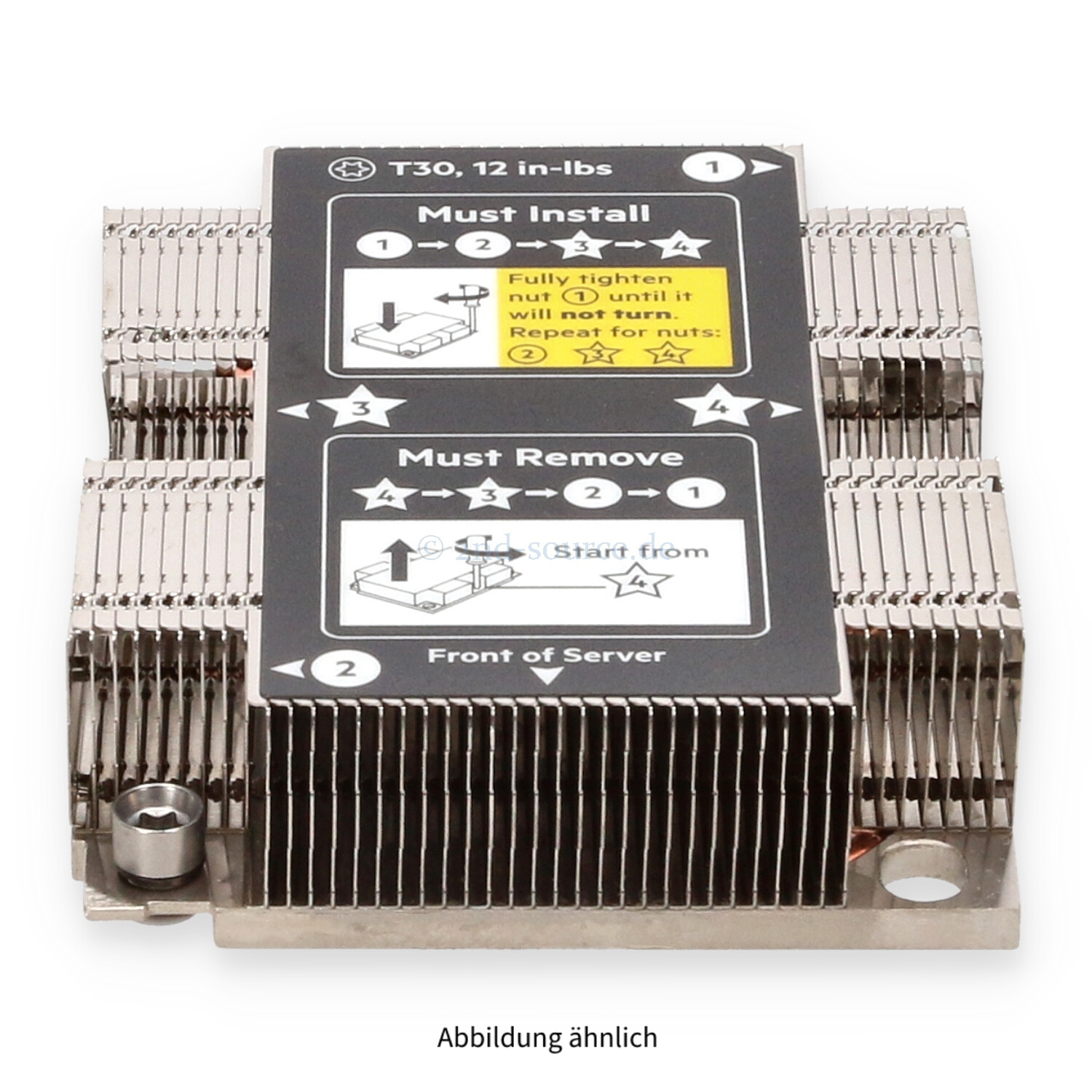 HPE Standard Heatsink DL160 DL180 DL360 DL380 DL560 DL580 G10 872452-001