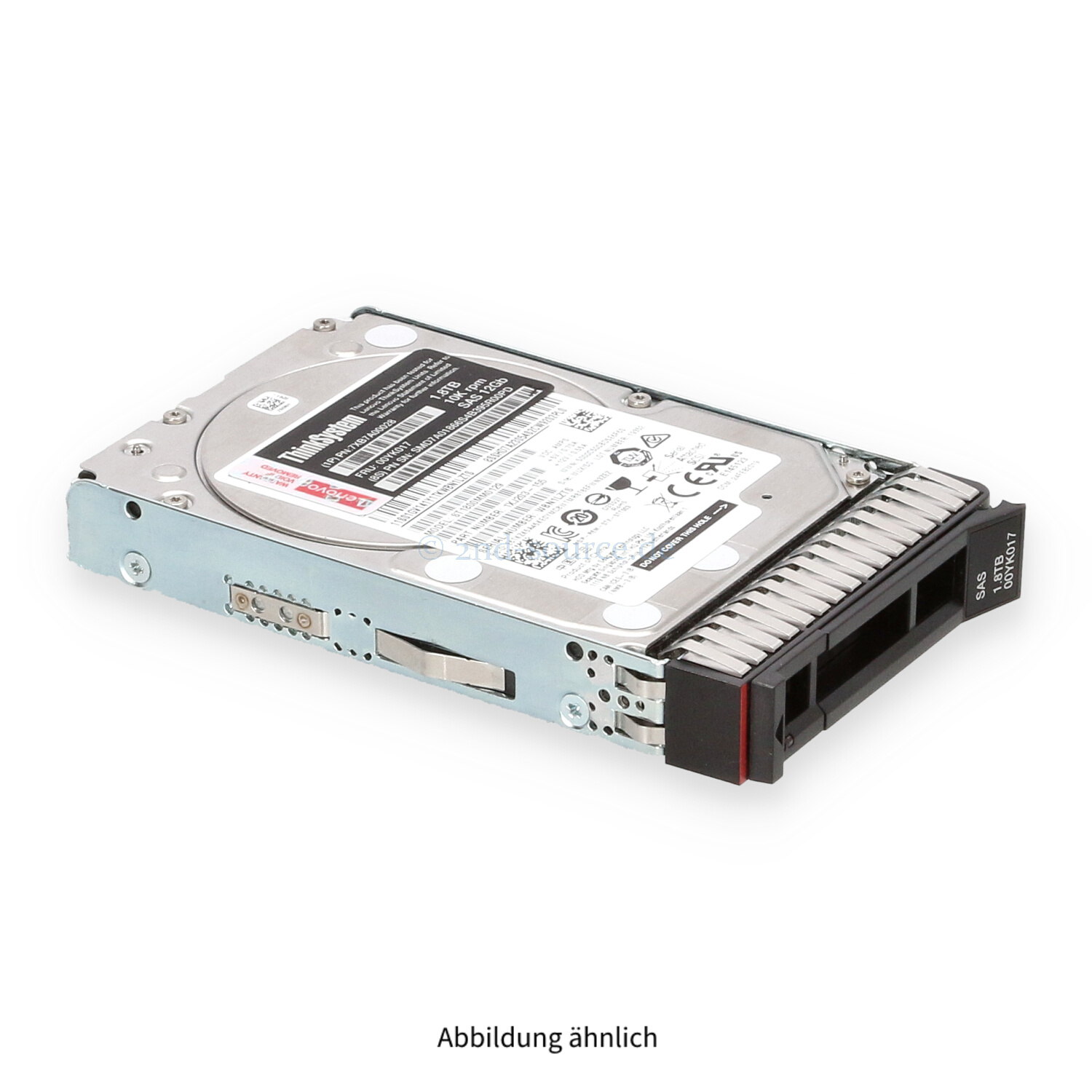 Lenovo 1.8TB 10k SAS 12G SFF HotPlug HDD 7XB7A00028 00YK017 SH27A01428