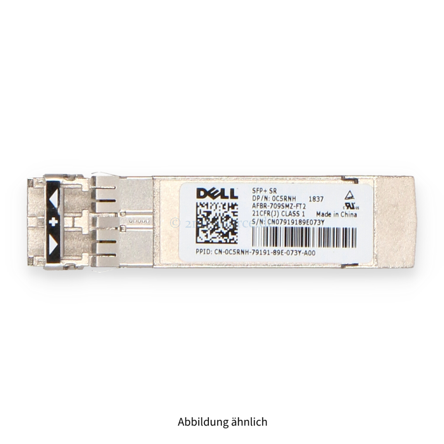 Dell 10GBase-SR SFP+ 850nm Short Wave Ethernet Transceiver Module C5RNH 0C5RNH