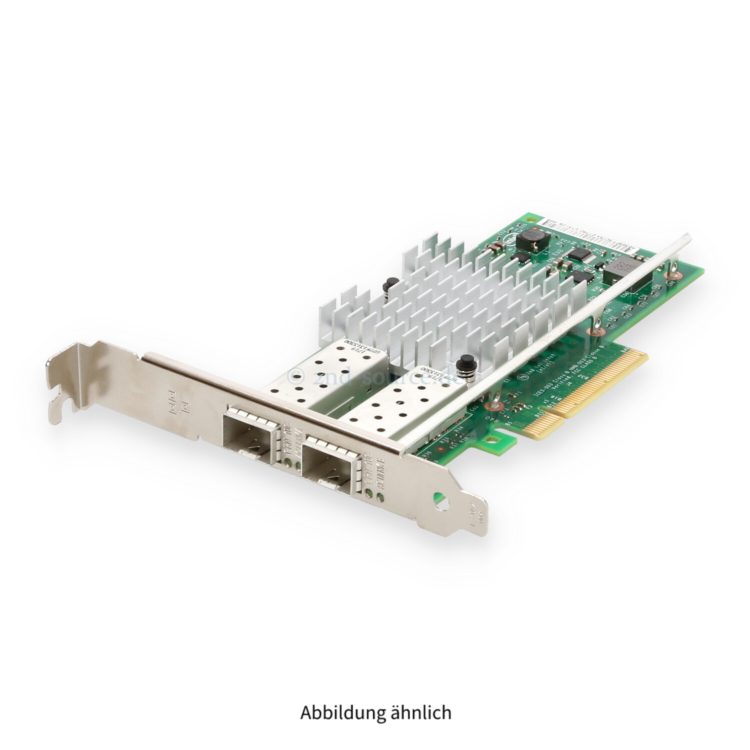Dell Intel X520-DA2 2x SFP+ 10GbE PCIe Server Ethernet Adapter High Profile XYT17 0XYT17 Dell Intel X520-DA2 2x SFP+ 10GbE PCIe Server Ethernet Adapter High Profile XYT17 0XYT17