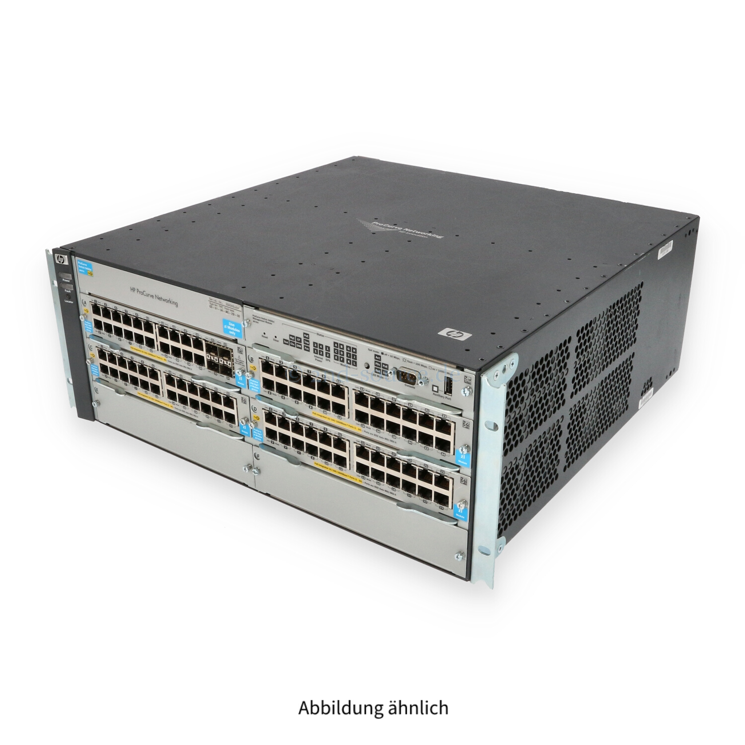 HPE ProCurve 5406zl 92x 1GbE PoE 4x SFP 1GbE inkl. Management Module 2x 875W Switch J8697A