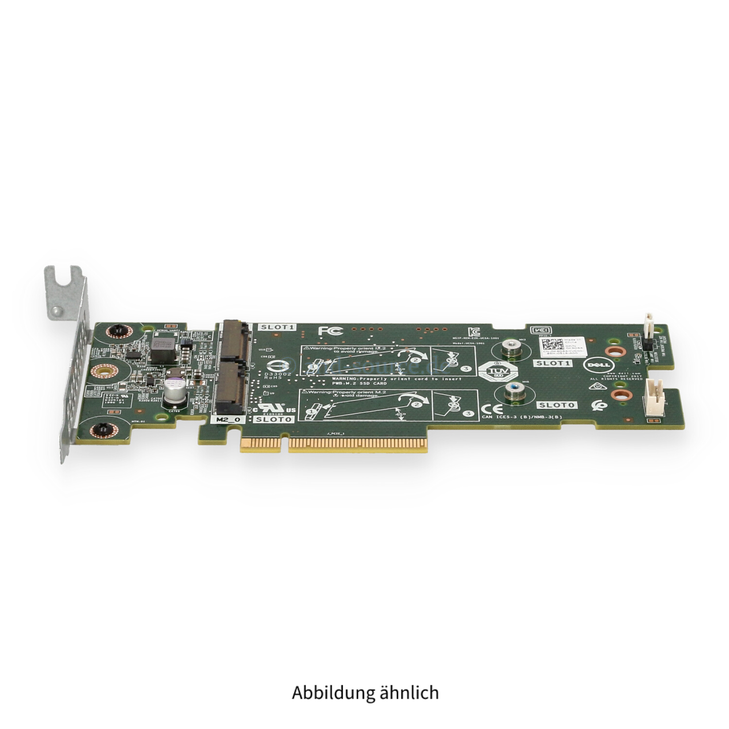 Dell BOSS M.2 Solid State Storage Adapter PCIe Low Profile K4D64 0K4D64