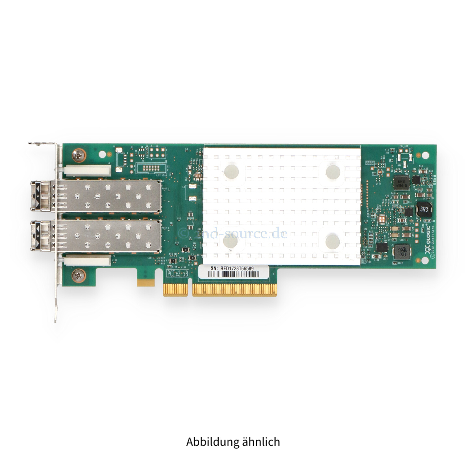 Fujitsu QLogic QLE2692 2x 16GB SFP+ Fibre Channel PCIe HBA Low Profile S26361-F5580-L502