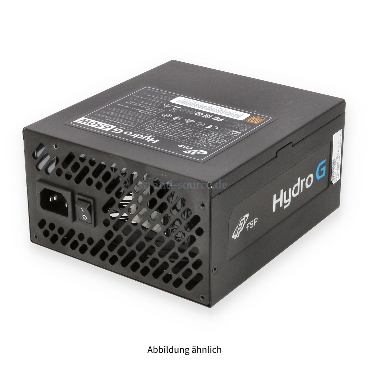 FSP Hydro G HG650 650W ATX Modular Power Supply PPA6502804 FSP Hydro G HG650 650W ATX Modular Power Supply PPA6502804