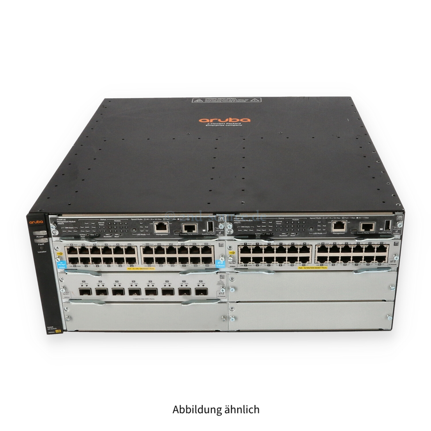 HPE Aruba 5406R zl2 48x 1GbE PoE+ 8x SFP+ 10GBase 2x RPS Switch