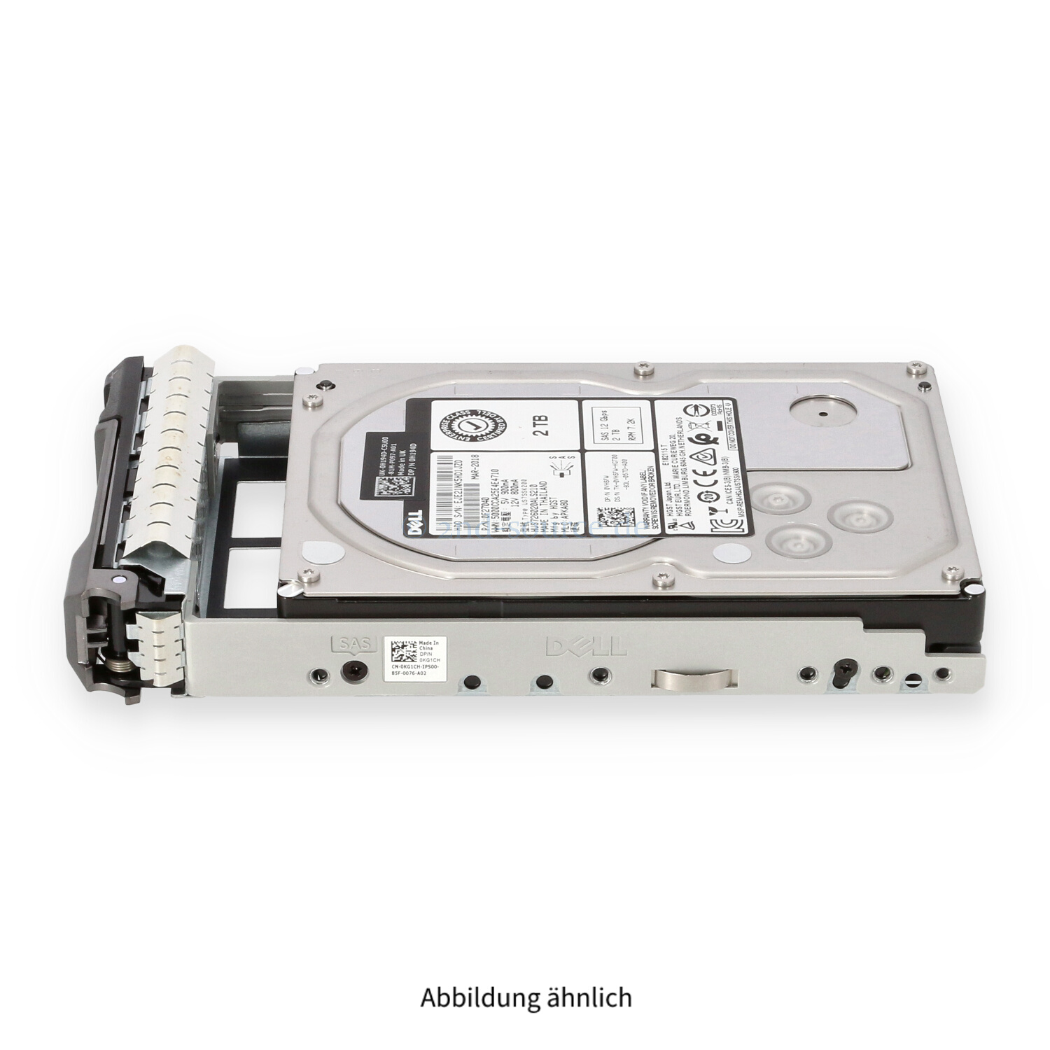 Dell 2TB 7.2k SAS 12G LFF HotPlug HDD 400-AUUQ VH6FW 0VH6FW