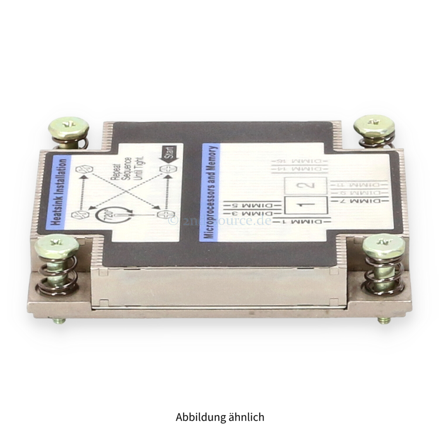 IBM Heatsink BladeCenter HS23 68Y8695 90Y2764 IBM Heatsink BladeCenter HS23 68Y8695 90Y2764