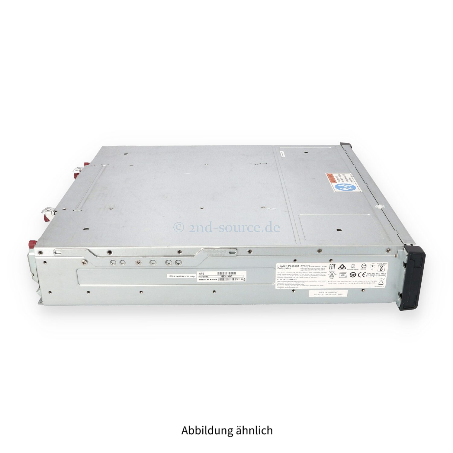 HPE MSA 2040 24x SFF SAN Dual Controller Storage K2R80A 639410-001