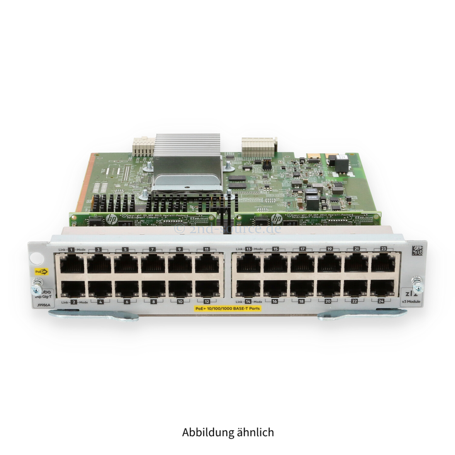 HPE Aruba 24x 1GbE PoE+ v3 zl2 Switch Module J9986A J9986-61001