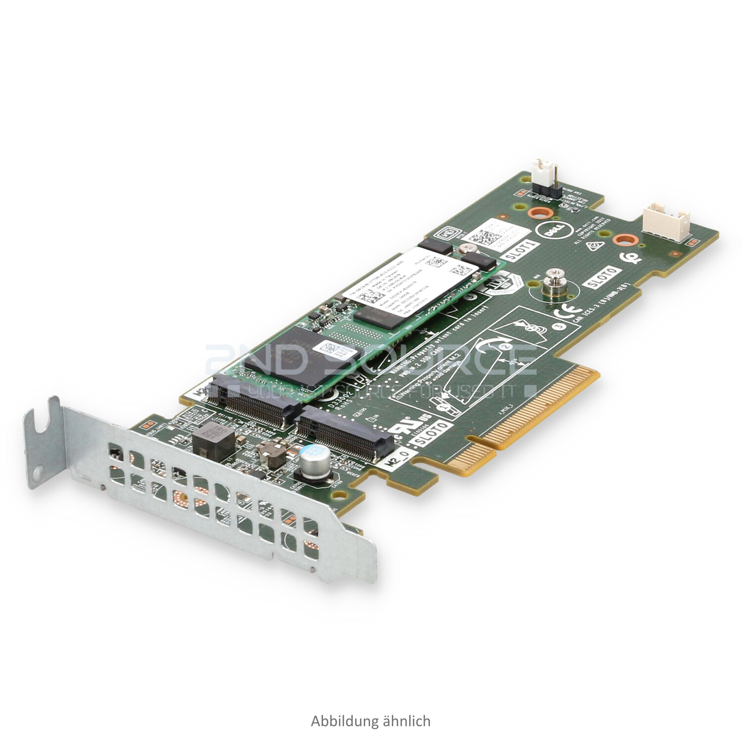 Dell BOSS 2x M.2 1x 240GB SATA PCIe SSD Controller Low Profile K4D64 0K4D64 919J9 0919J9