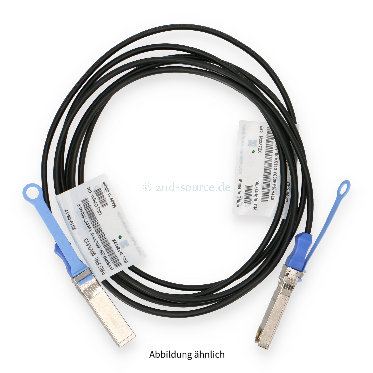IBM Lenovo 3.0m SFP+ to SFP+ 10G Direct Attach Cable 00VX114 00VX113 00VX112