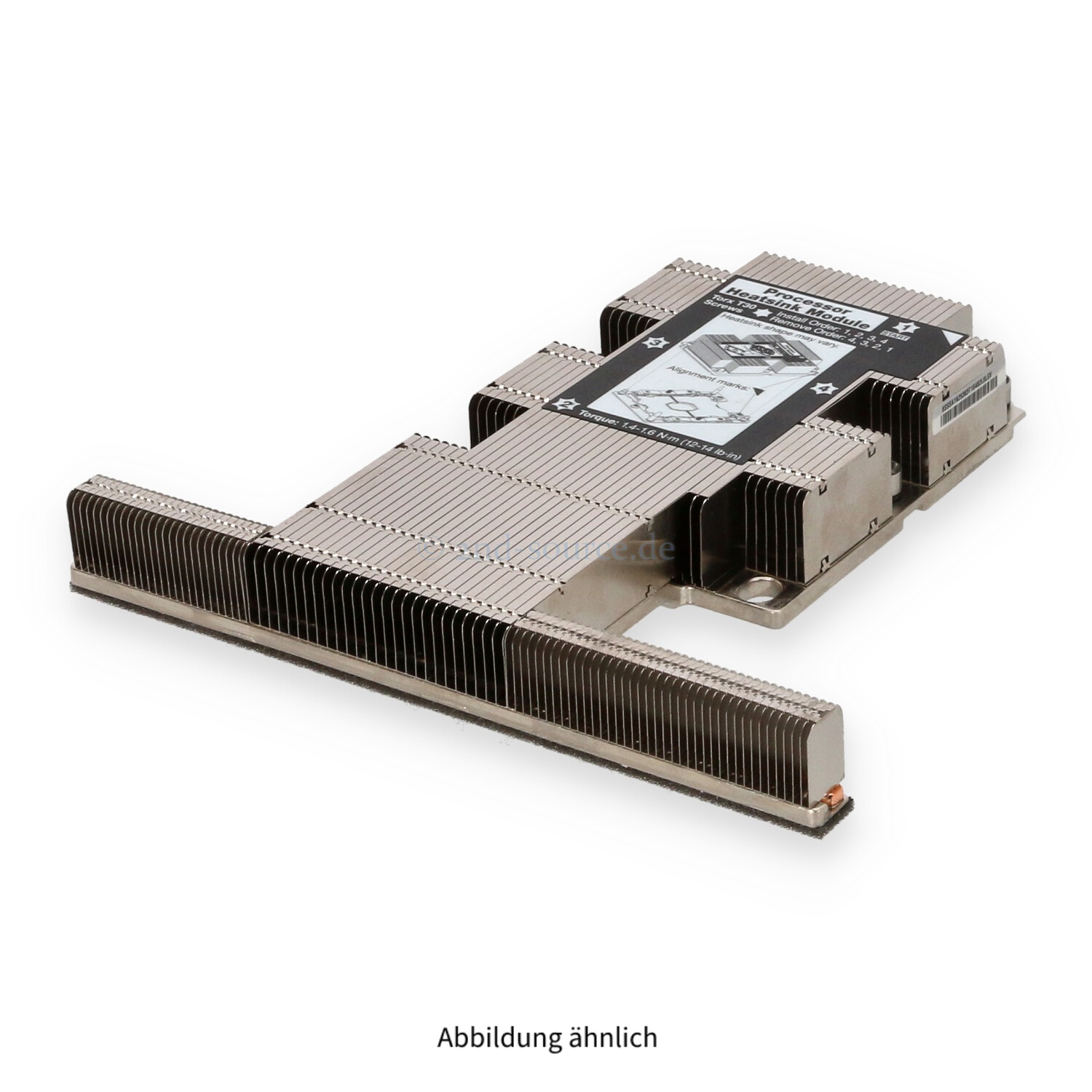 Lenovo 1U Performance Heatsink SR530 SR630 01PE027 Lenovo 1U Performance Heatsink SR530 SR630 01PE027