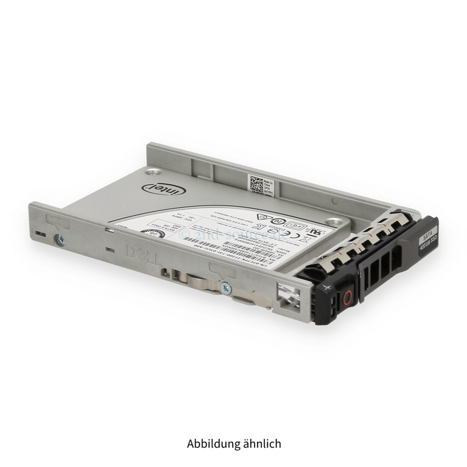 Dell 400GB SATA 6G SFF Write Intensive HotPlug SSD 7C7FK 07C7FK