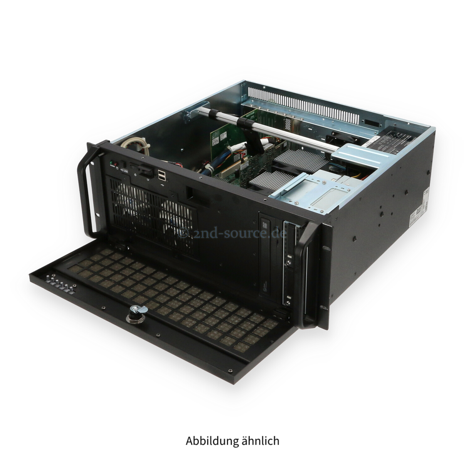 DSM Computer 96M1790-ATX-C602 4xSFF 2P E5-2418L 2.00GHz 4C 16GB RS2BL040 9301CT 4x 500GB HDD 1x 700W