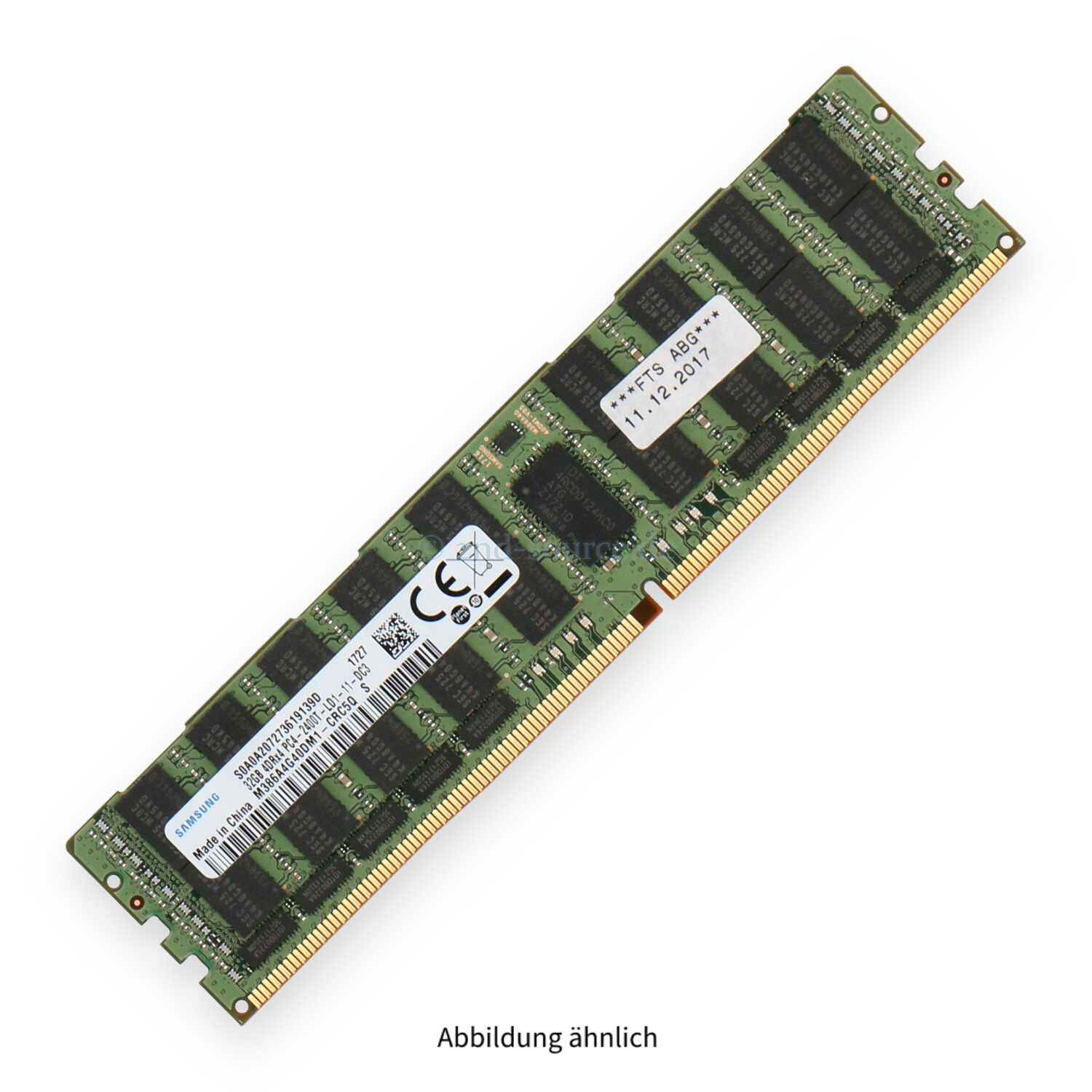 Fujitsu 32GB PC4-19200T-L DIMM Quad Rank x4 (DDR4-2400) Registered ECC S26361-F3935-L515 38048574