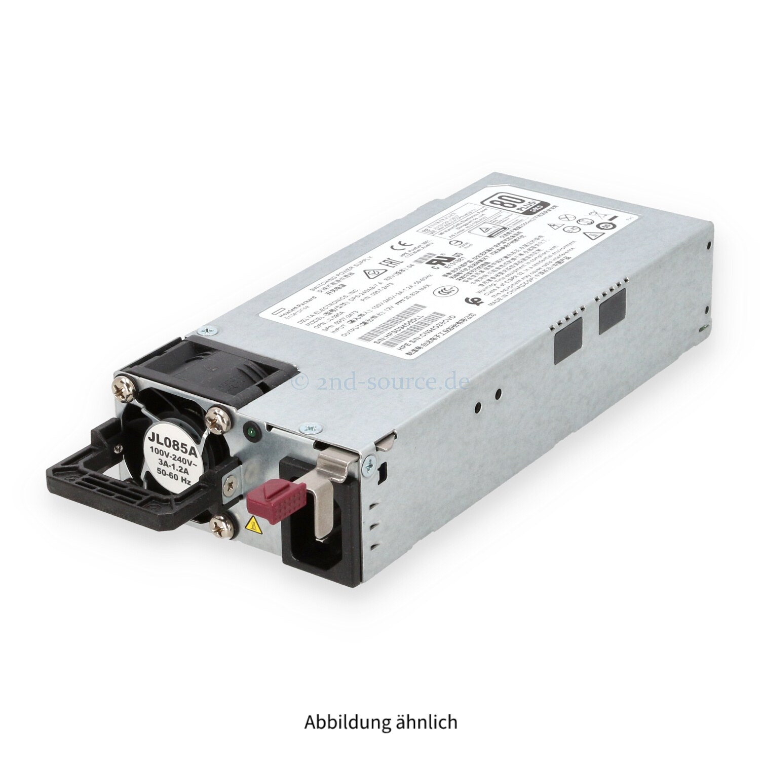 HPE X371 250W HotPlug Power Supply JL085A JL085-61001