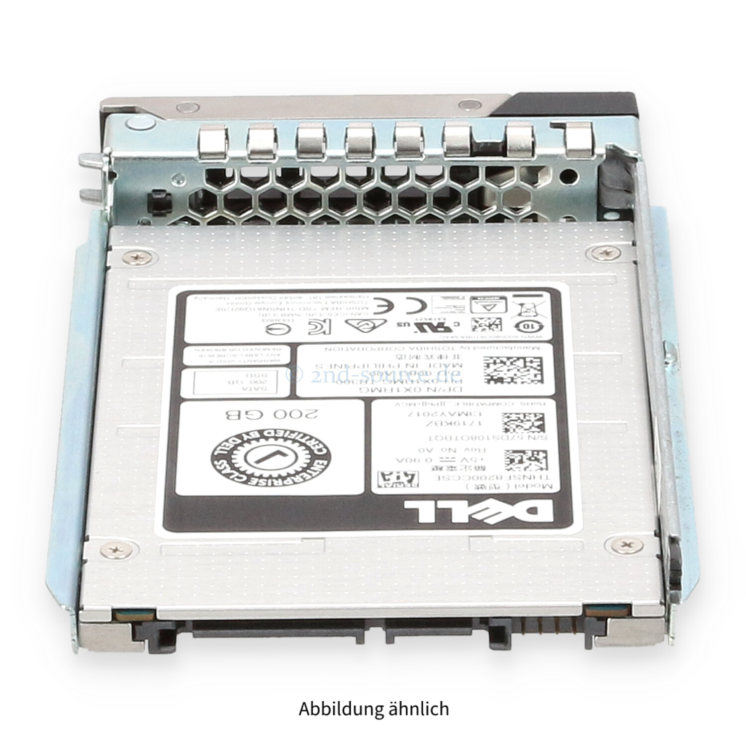 Dell 200GB SATA 6G SFF Mixed Use HotPlug SSD X1RMG 0X1RMG