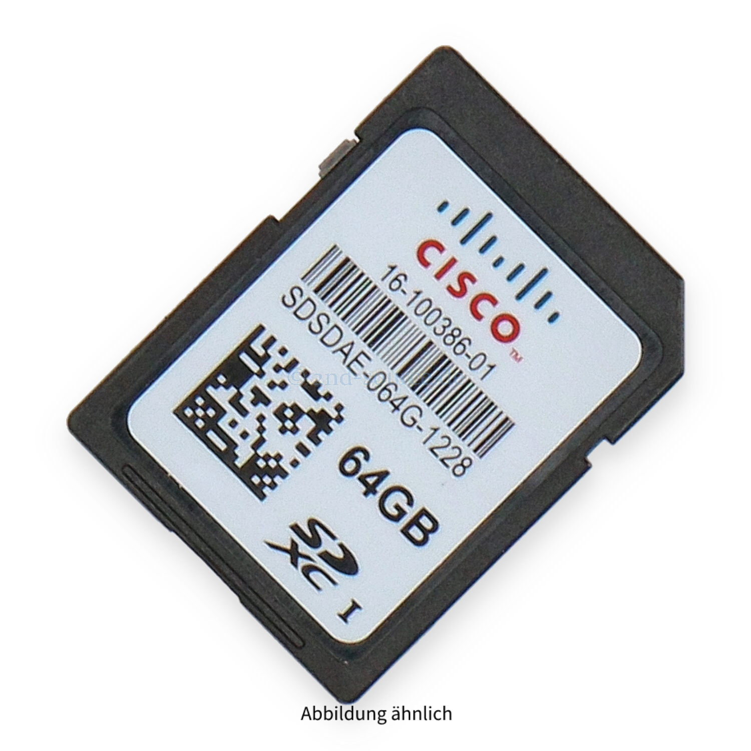 Cisco 64GB Flash SD Memory Card UCSC-SD-64G-S SDSDAE-064G-1228 16-100386-01