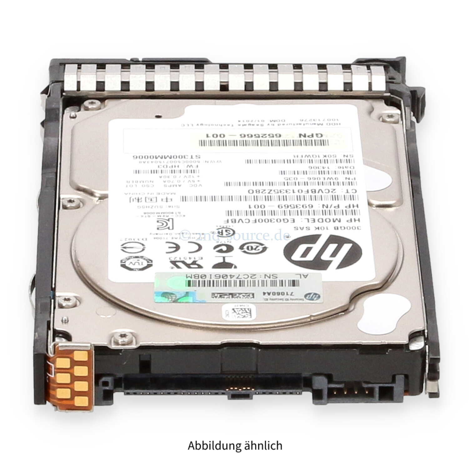 HPE 300GB 10k SAS 6G SFF SC HotPlug HDD 652564-B21 653955-001