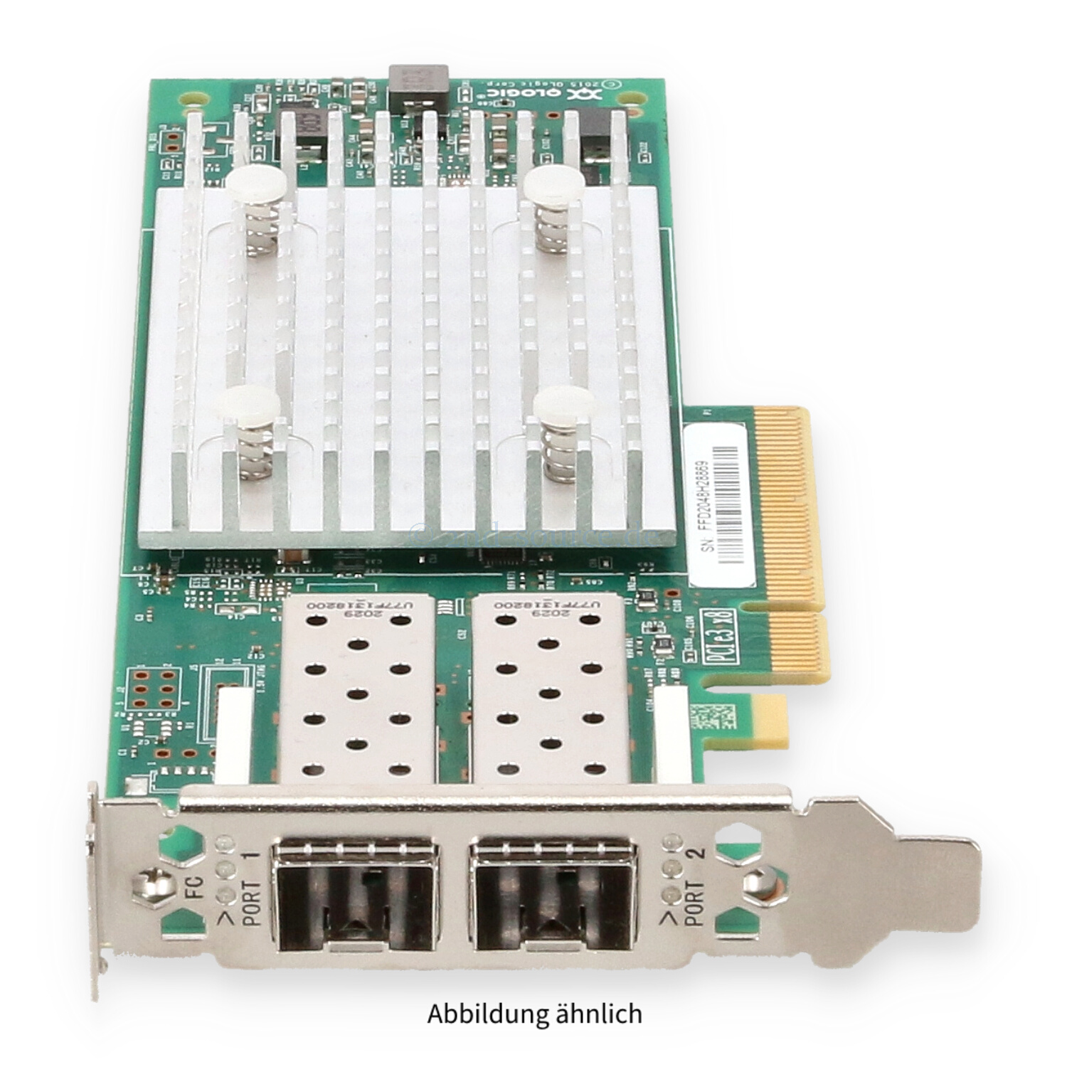 Dell QLogic QLE2692 2x 16GB SFP+ Fibre Channel PCIe HBA Low Profile TCK3G 0TCK3G