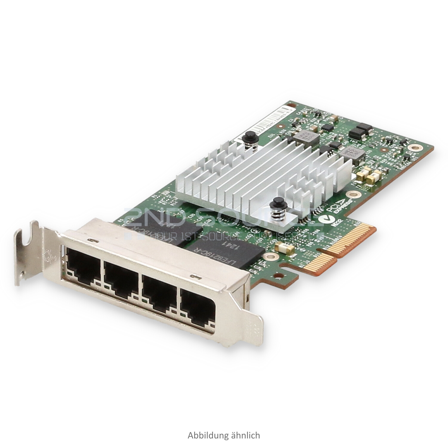 HPE NC365T 4x RJ-45 1GbE PCIe Server Ethernet Adapter Low Profile 593722-B21 593743-001