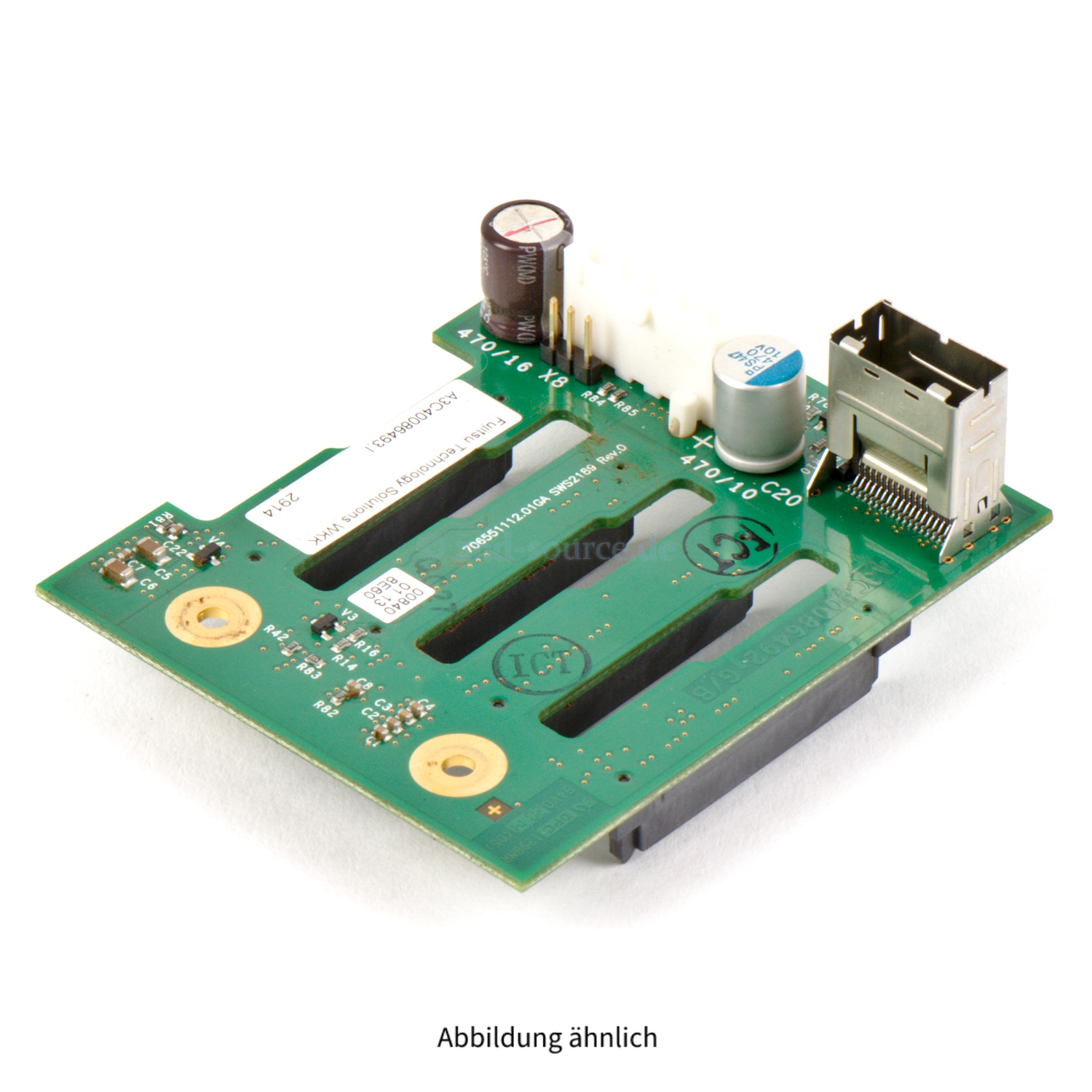 Fujitsu 4x 2.5'' SFF SAS Backplane Board TX1320 M1 A3C40086493