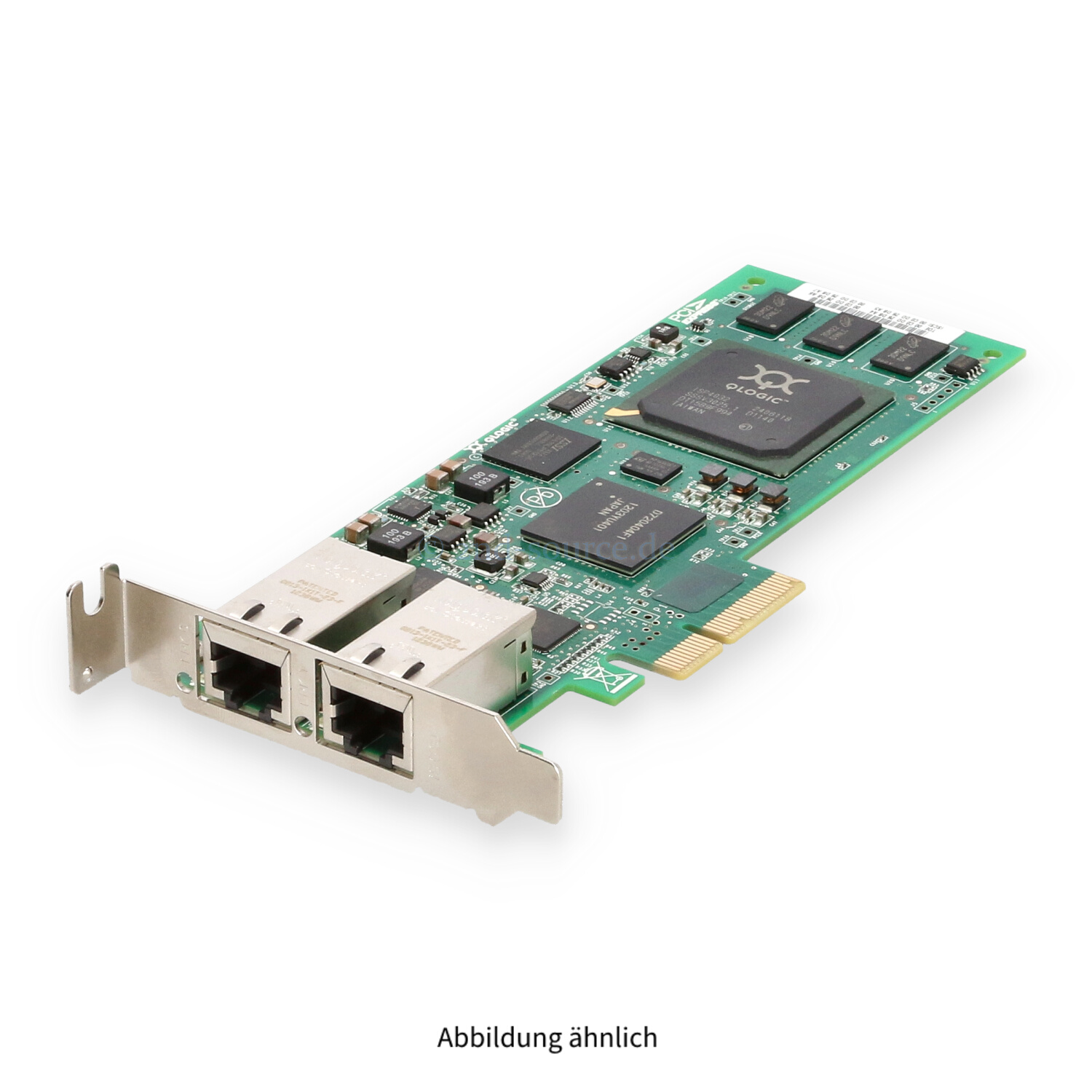 Dell QLogic QLE4062C 2x 1000Base-T PCIe x4 Server iSCSI Adapter Low Profile C9C50 0C9C50