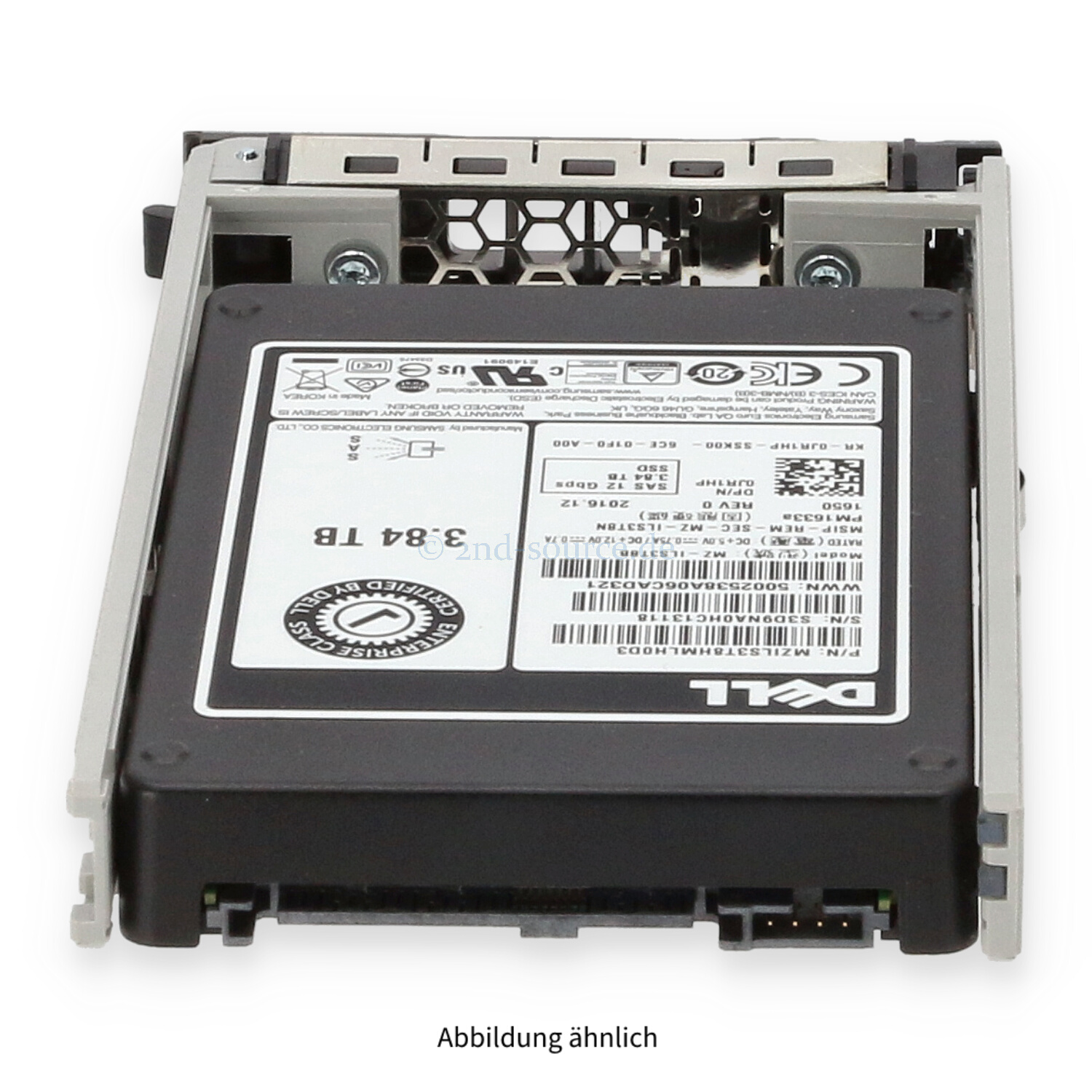 Dell 3.84TB SAS 12G SFF Read Intensive HotPlug SSD JR1HP 0JR1HP