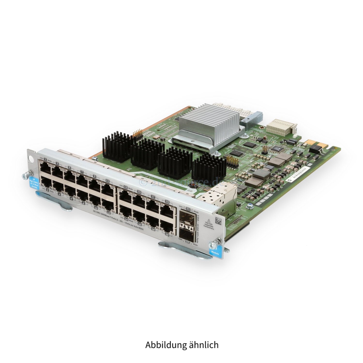 HPE 20x1000Base-T 2xSFP+ 10GBase v2 zl Module J9548A J9548-61001
