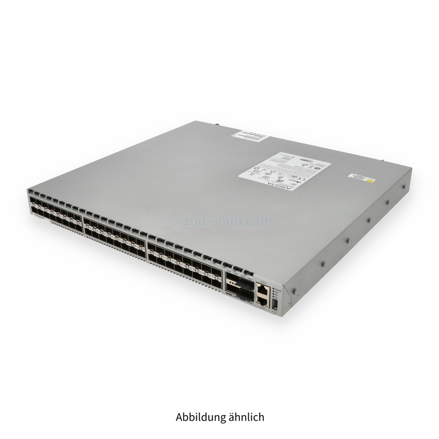 Arista 7050SX-64 48x SFP+ 1/10GBase 4x QSFP+ 10/40GBase Managed Switch
