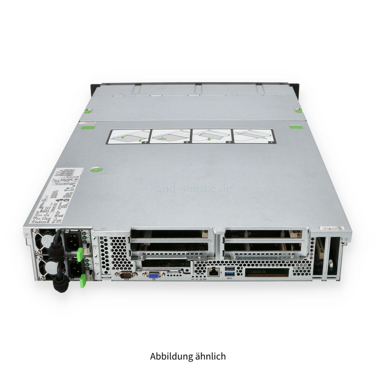 Fujitsu Primergy RX4770 M4 16x SFF 4x Heatsink CP400i 2x 1600W CTO ...