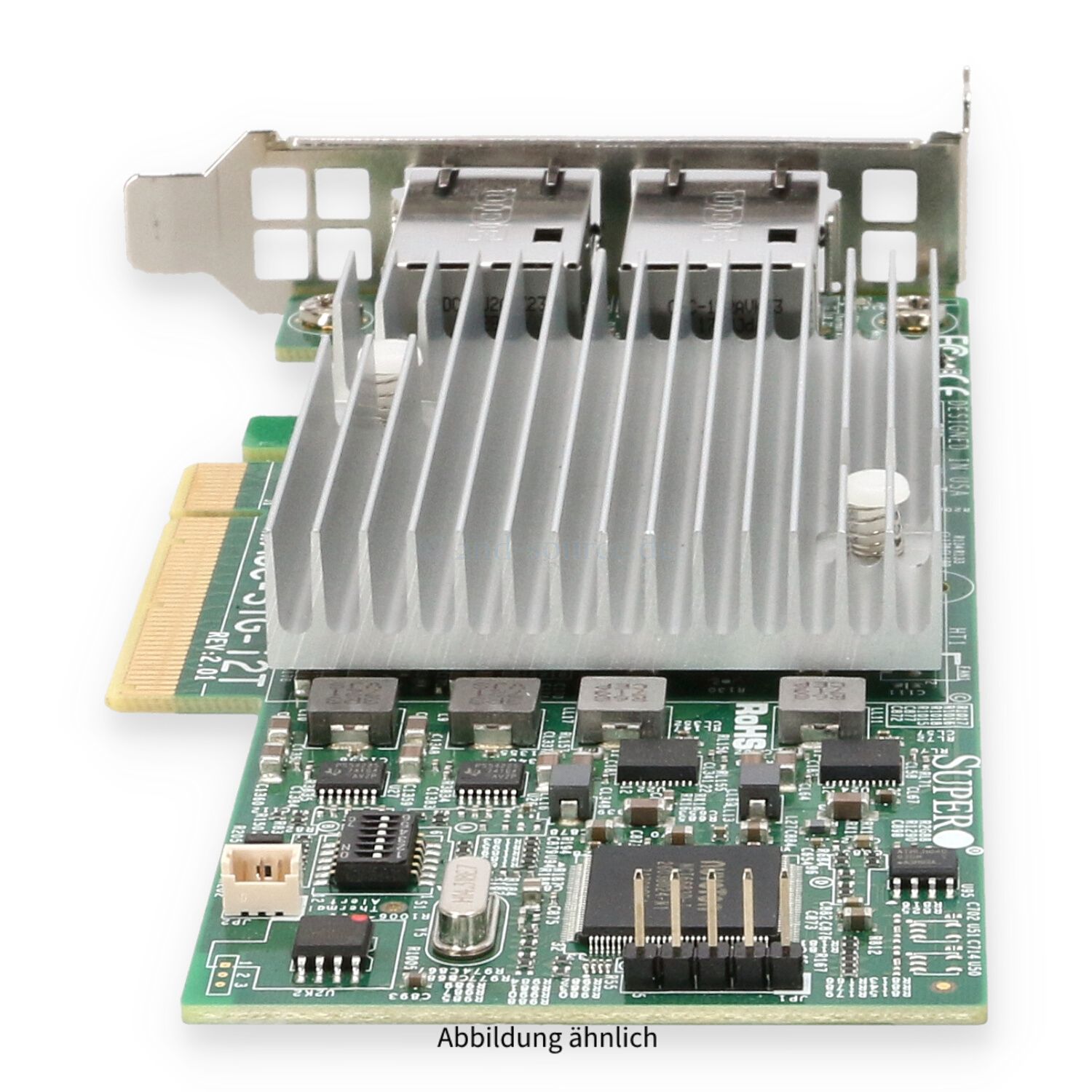 Supermicro X540-T2 2x RJ-45 10GbE PCIe Server Ethernet Adapter Low ...