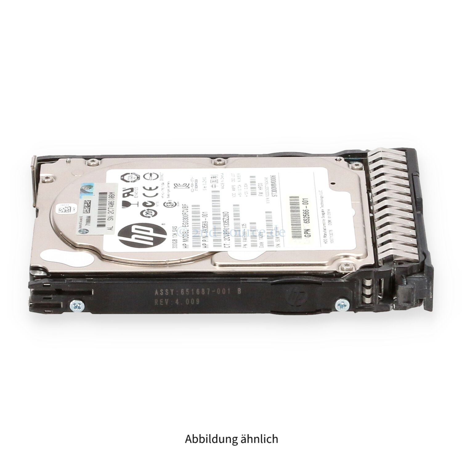 Disque Dur HP Entreprise SAS 2.5" 300GB 10K 6Gb/s - Réf. EG000300JWEBF - Occasion Testé