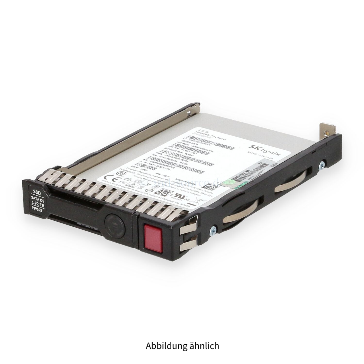 HPE 1.92TB SATA 6G SFF Mixed Use SC HotPlug SSD P18436-B21 P19695-001 ...