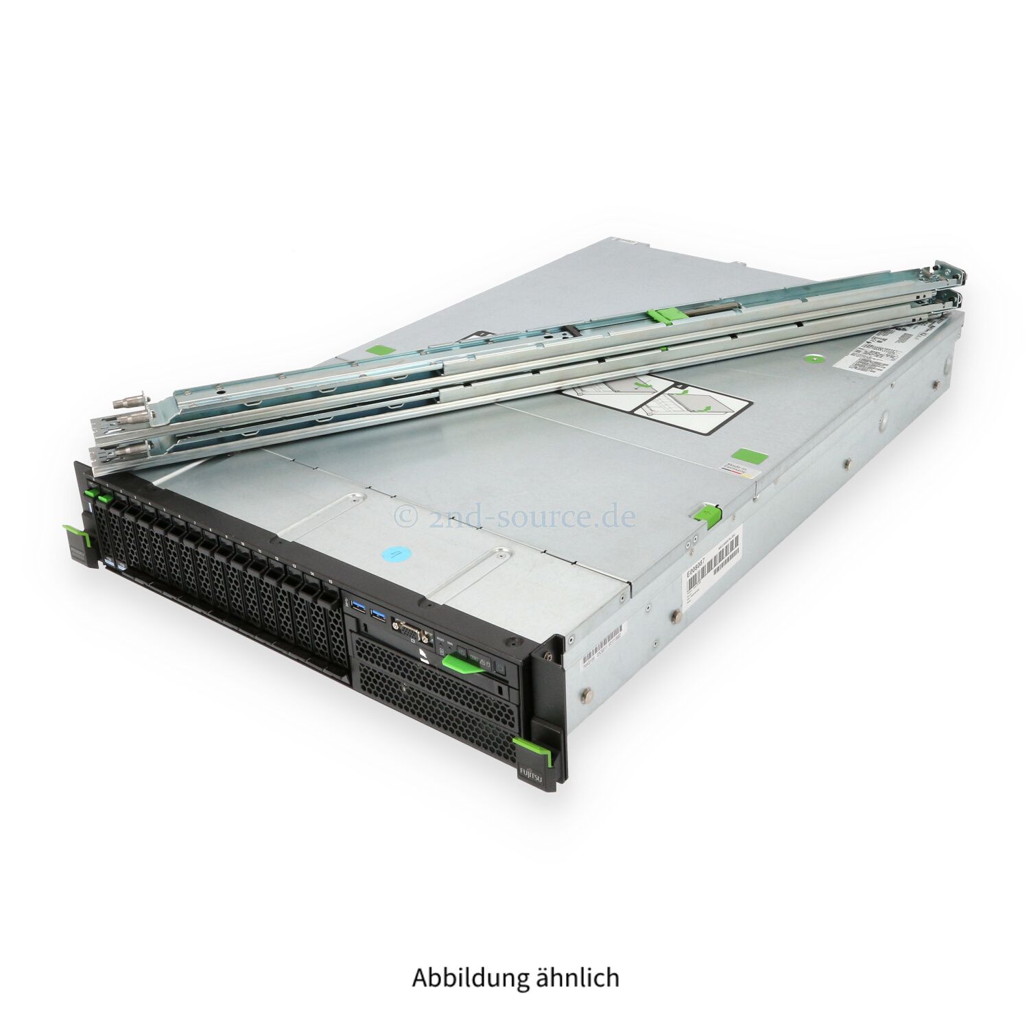 Fujitsu Primergy RX4770 M4 16x SFF 4x Heatsink CP400i 2x 1TB 7.2k SATA ...